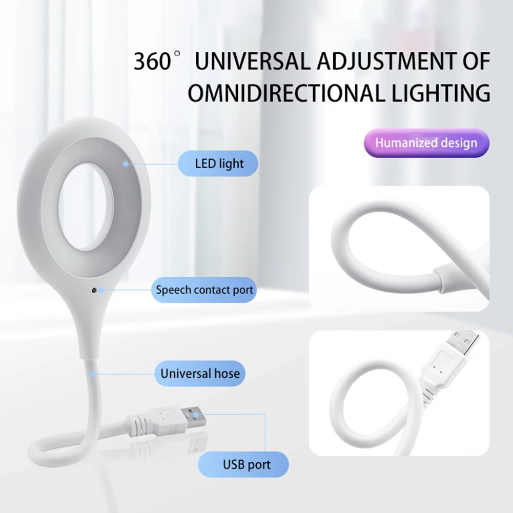 Lámpara de voz inteligente para el hogar, luz de noche LED ajustable por USB, Mini gato de dibujos animados, 3 modos de iluminación para el baño, mesita de noche