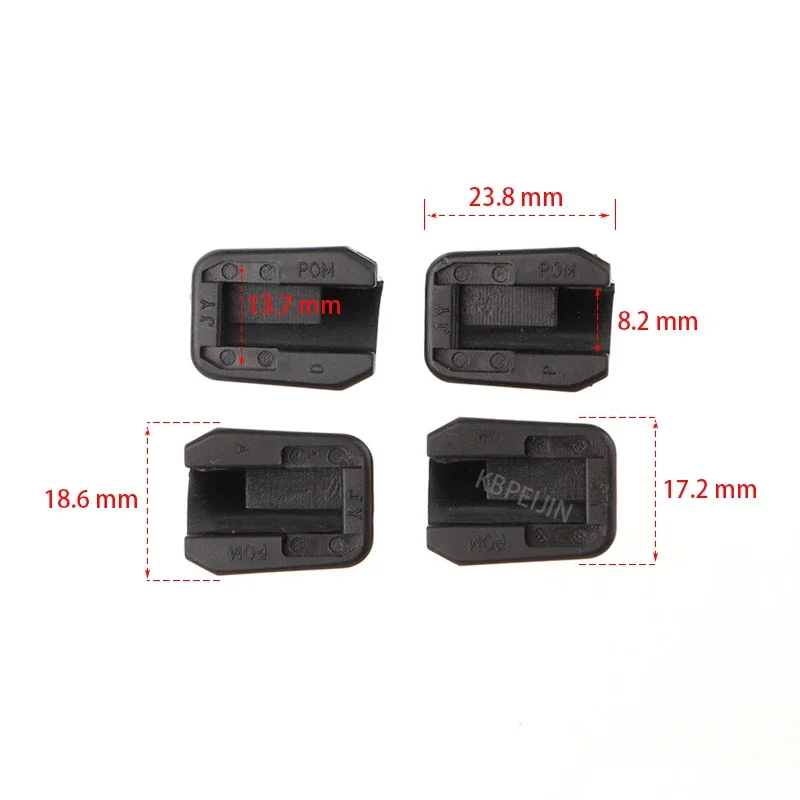 1Set For Mercedes Benz W204 W205 BMW Audi Skoda Wiper Cover Cap Clip Plastic Accessories