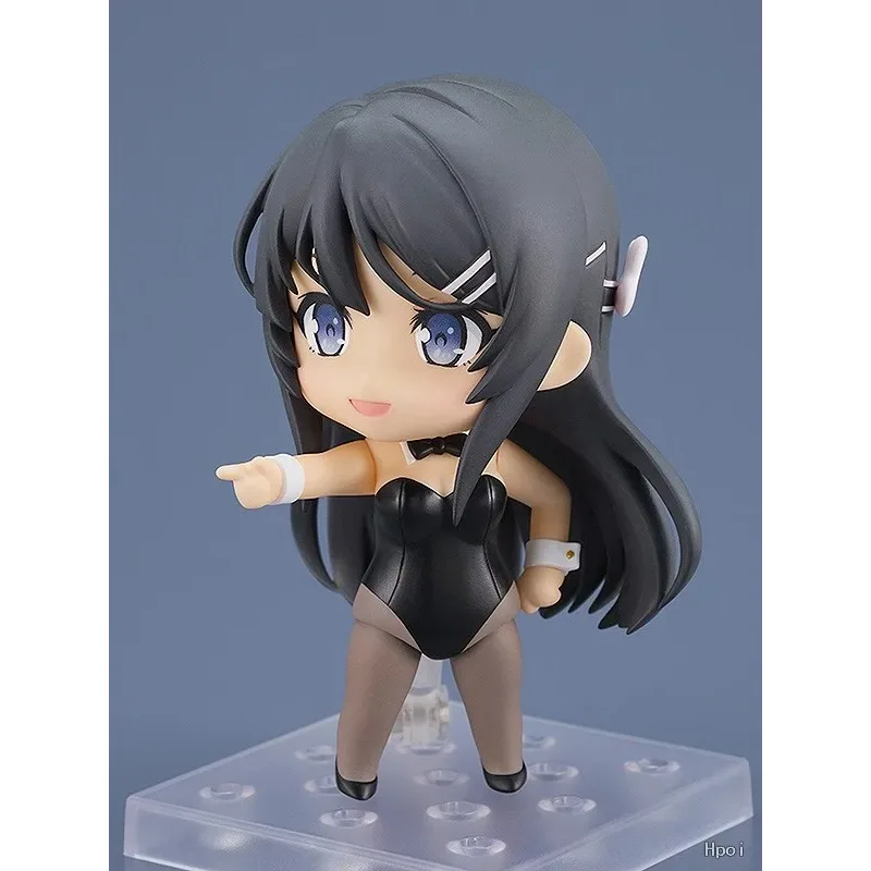 Oryginalny GSC Nendoroid 2417 Seishun Buta Rascal Mai Sakurajima Figurki Animacyjne Model Ozdoby Ruchome Kolekcja Seria