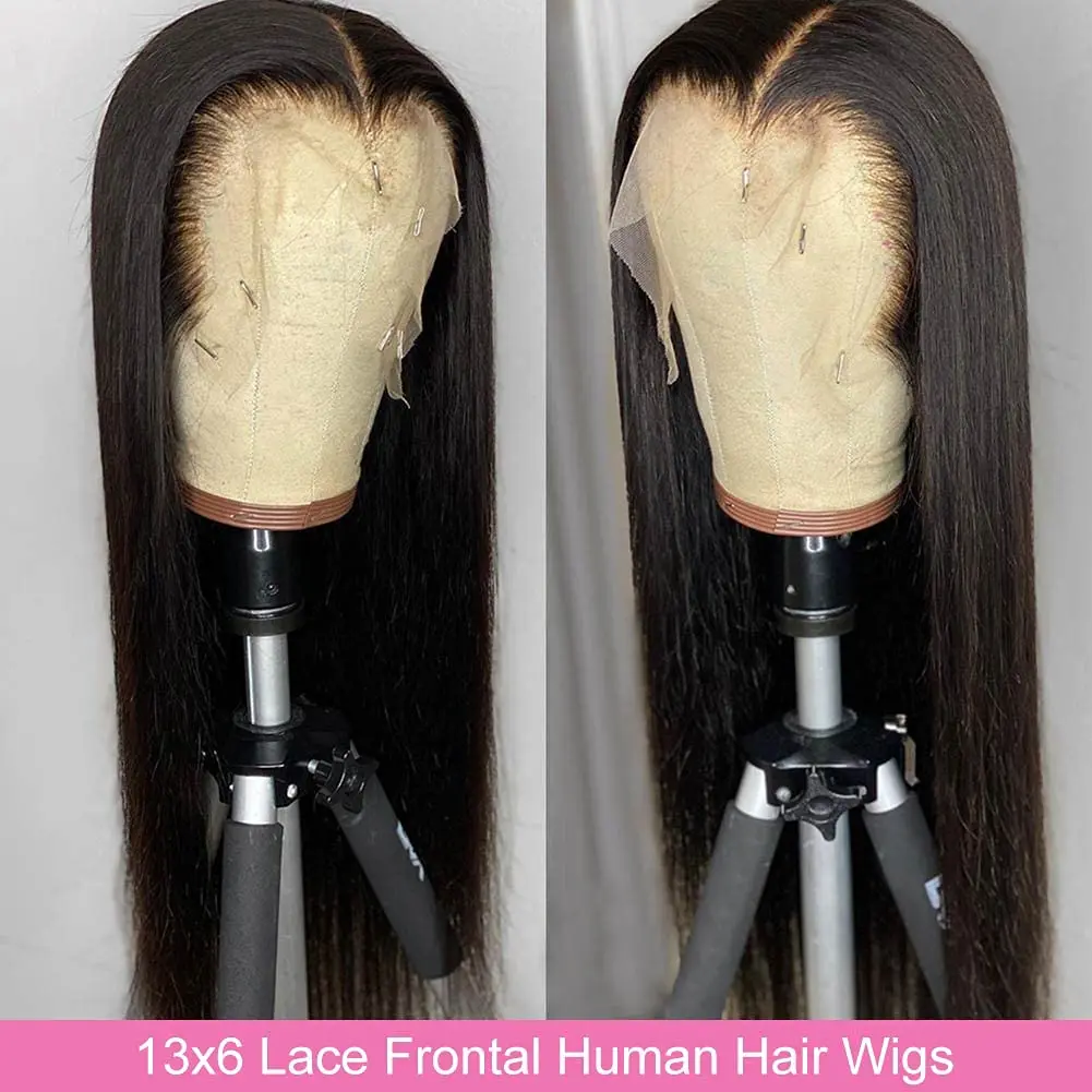 360 Lace Frontal Wigs Brazilian 5X5 6X4 4x4 Closure Wig Straight Lace Front Wigs Human Hair 13x4 13x6 HD Transparent