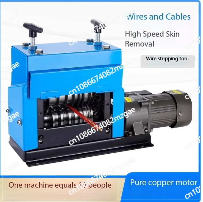 180W Electric Wire Stripping Machine 1-25mm Cable Stripper Copper Peeler For Copper Aluminium Wire Recovery 220V/110V