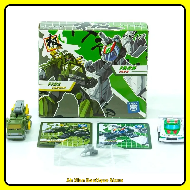 

New Transformation Toys Dr Wu Customs Wheeljack Inferno Set DW-E30 Iron Jack DW-E24M Fire Fighters Action Figure Toy