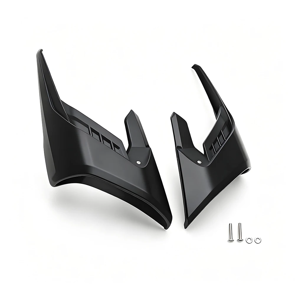 Black Frame Side Panel Wing Shield Tank Cover Shell Motorcycle Accessories Compatible with Honda CB650R 2018-2023