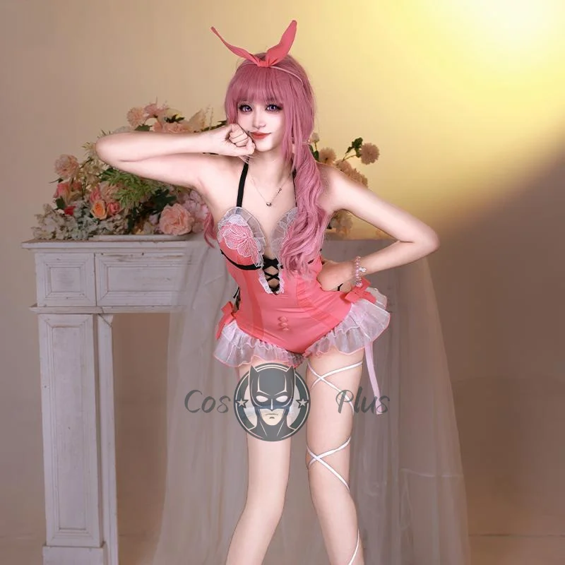 Feria Shen Косплей Костюм Naraka: Bladepoint Униформа Розовый Купальник Женский Игровой Карнавал Аниме Хэллоуин Маскарад Праздничная Одежда