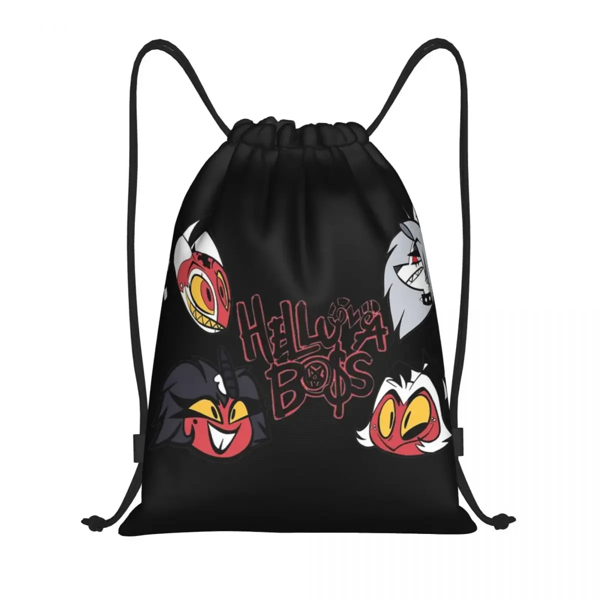 

Helluva Drawstring Backpack Sports Gym Bag String Sackpack for Yoga