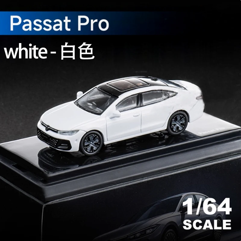 Original 1/64 Scale Passat Pro/Tiguan L Pro/Teramont Pro Alloy Car Model Static Collection Decorated Holiday Gifts Toys
