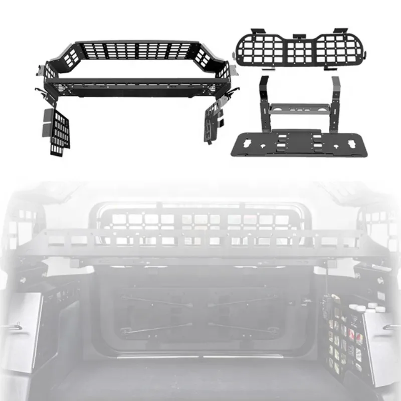 

Accessories High Quality Aluminum Tailgate Shelf Rear Luggage Storage Expansion Luggage Rack