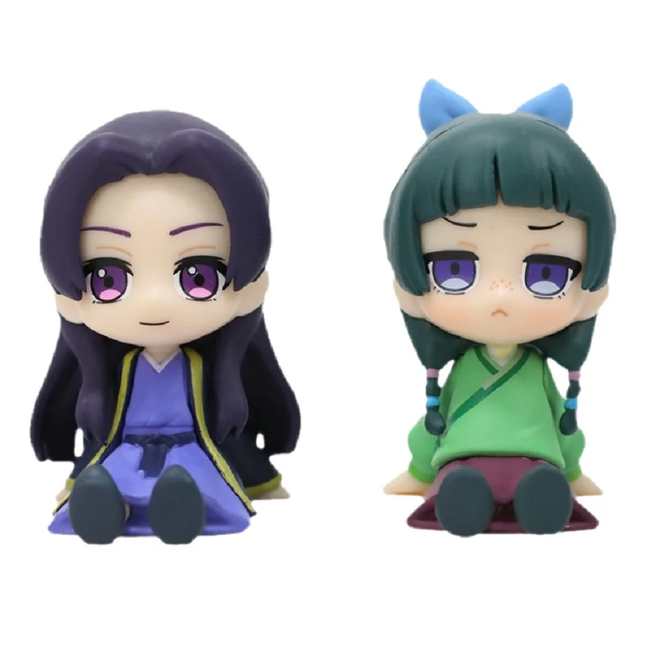 19cm Anime The Apothecary Diaries Maomao Actiefiguur Jinshi Beeldje PVC Bureau Ornament Model Collectie Pop Speelgoed Kerstcadeau