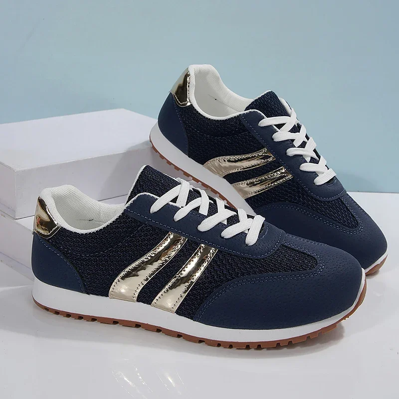 Modische Atmungsaktive Damen-Sportschuhe 2026 Herbst Leichte Freizeitsneaker Übergrößen Bequeme Rutschfeste Laufschuhe – Detail 11