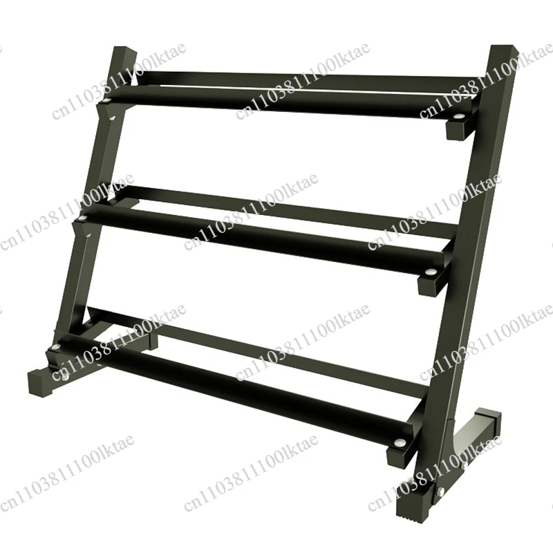 Welding Blade Three-layer Hexagonal Adjustable Household Fitness Equipment Round Head Dumbbell Storage Rack