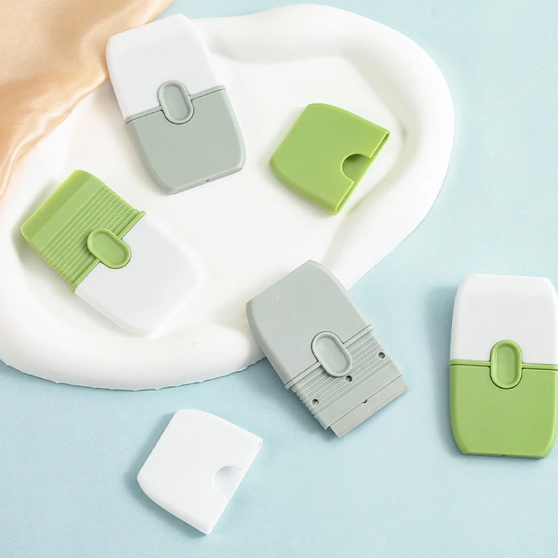 Raspador profesional de estampado de uñas de doble cabezal de acero inoxidable, nivelación de Gel suave sin rayas para diseños nítidos, herramienta de manicura