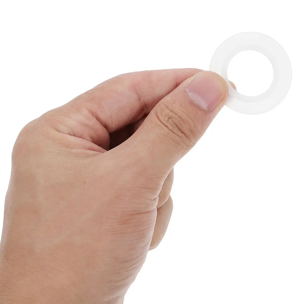 20 قطعة حشية بالوعة السيليكون استبدال حوض النفايات ختم المطاط غسالات للحمام المطبخ ثقب أبيض المقابس متنوعة