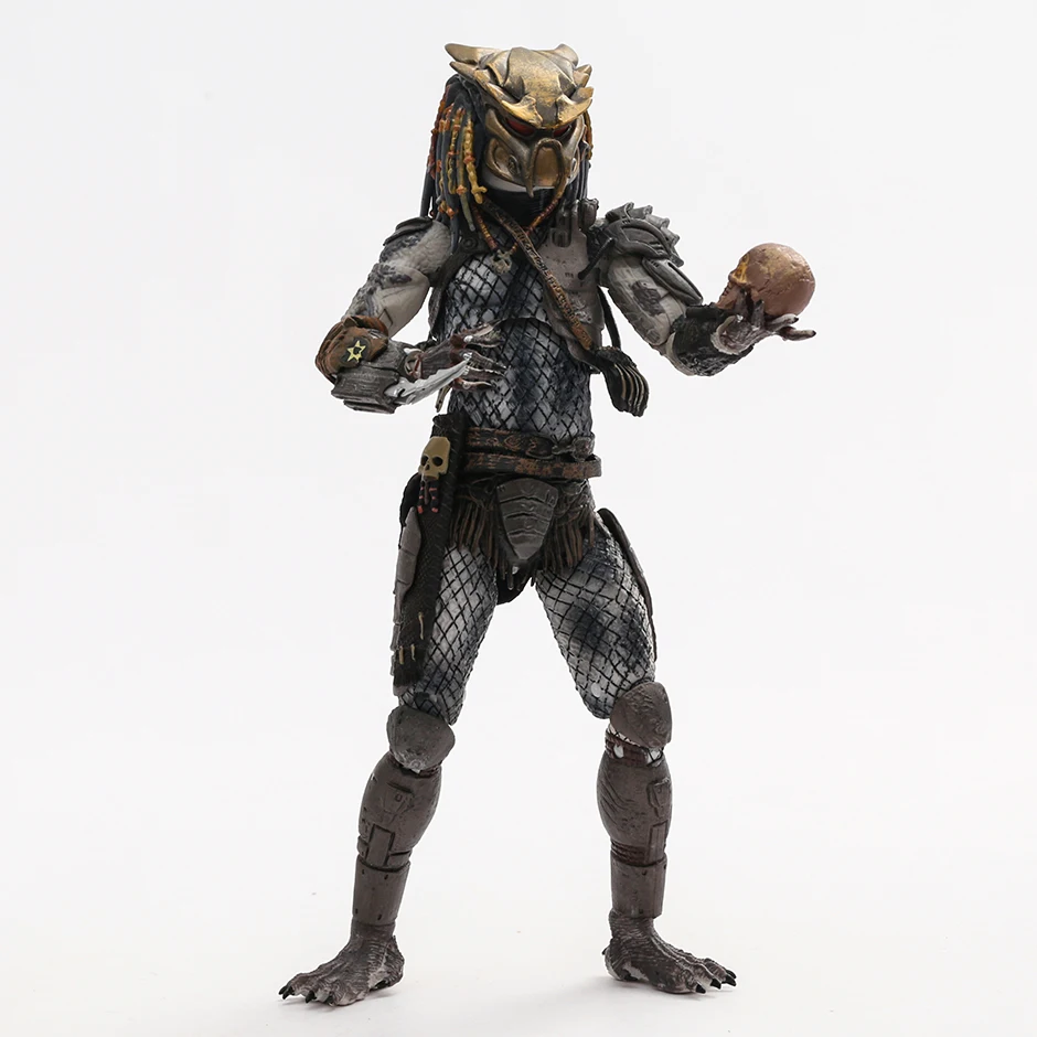 NECA Predator 2 1990ภาพยนตร์ Ultimate Elder Action Figure Predator ของเล่นสำหรับสะสม Figurine