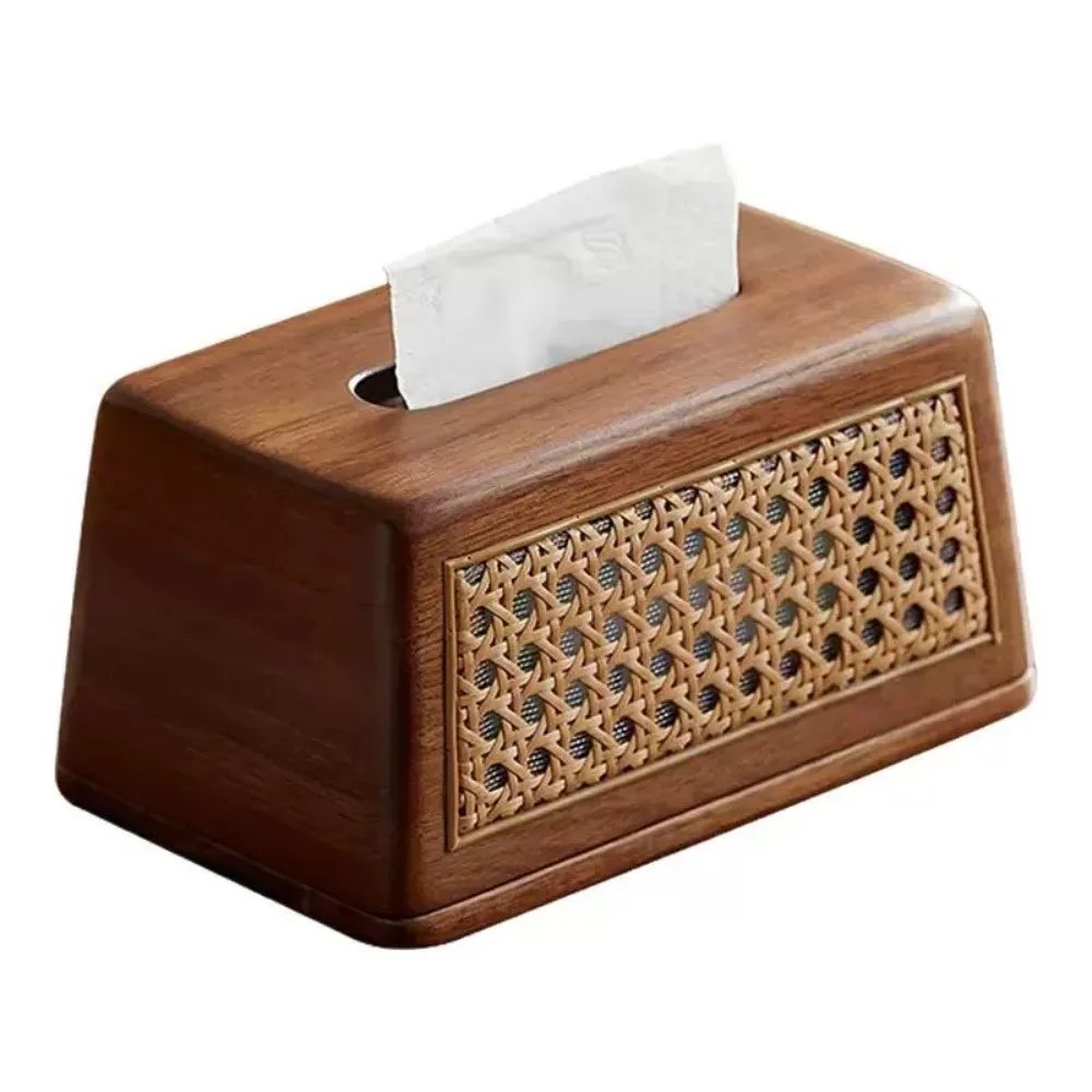 Multifunctional Tissue Box Desktop Home Living Room High Value Creative Paper Box Luxury High Sense Coffee Table Storage Box
