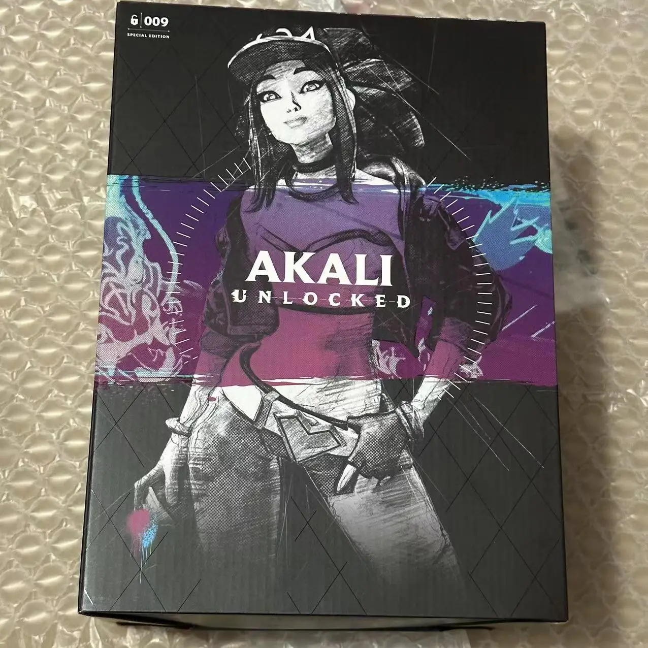 K/DA Akali Unlocked Statue Genuine Original Packaging Brand New