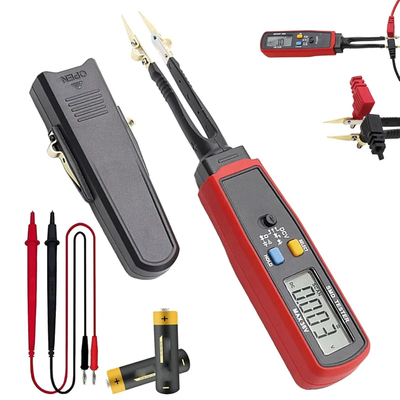 

Портативный автомобильный тестер рисовых предохранителей, тестер натяжения со встроенным фонариком, монитор предохранителей для мини-макси и ATC предохранителей