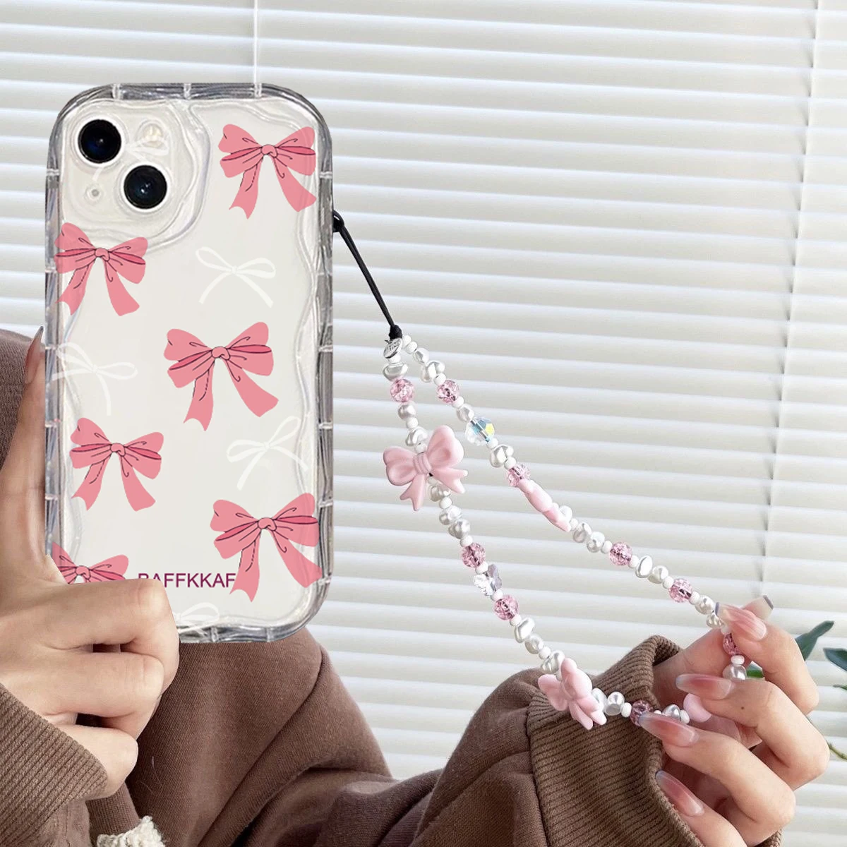 Cute Pink Bow Pearl… - image