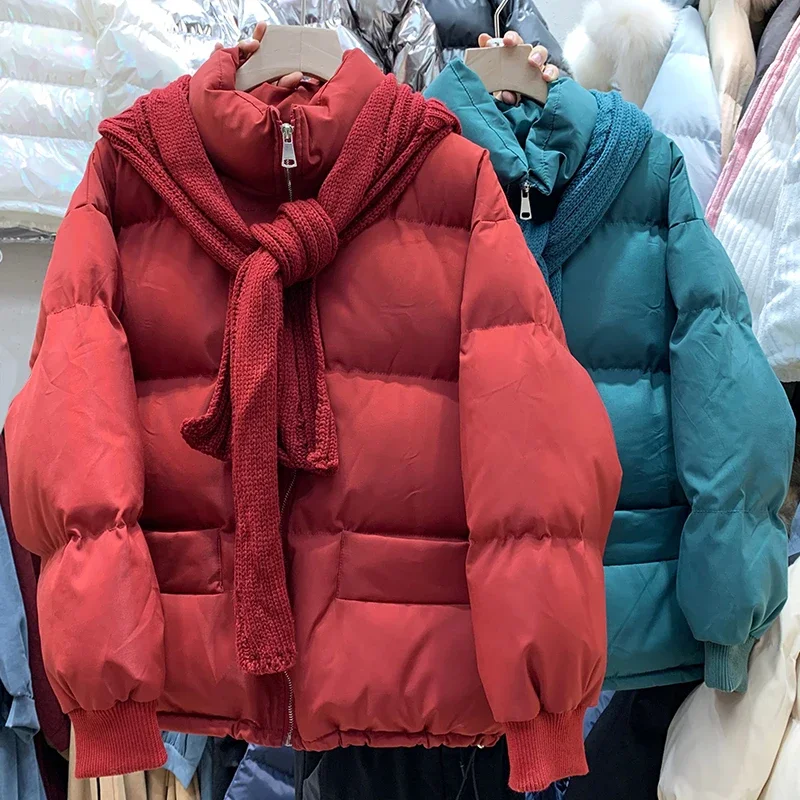 Women Winter Down Padded Jacket Women Hooded Parkas Coat 2022 Winter  Thick Super Warm Cotton Coat Winter Jacket Female Outwear