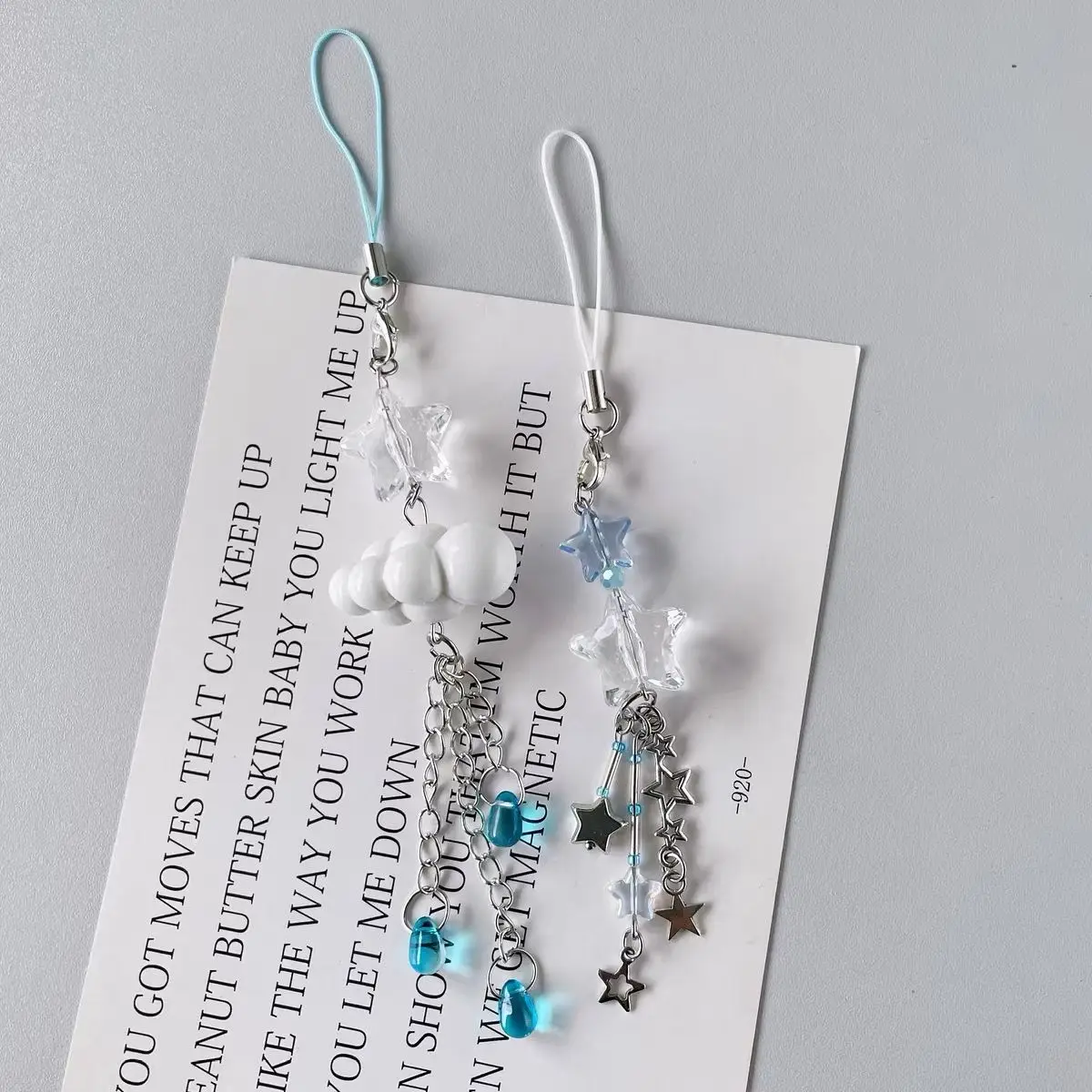 Dreamy Cloud Star Handy-Lanyard im modischen INS-Stil, Anti-Verlust-Handyband, Anhänger, Taschendekoration für iPhone