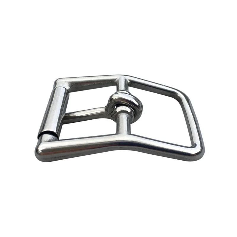 20 Pieces Stainless Steel Buckle Roller Pin Silver Buckles Bag Garment Accessories 27mm