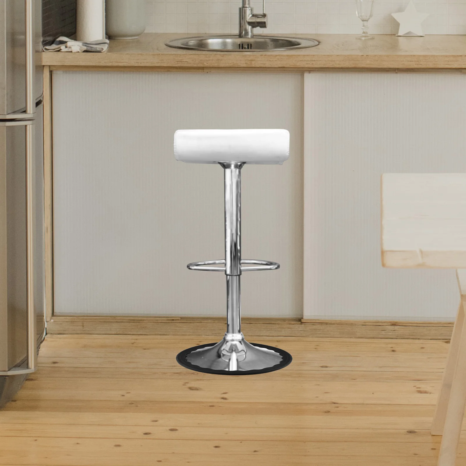 

2Pcs Furniture Chair Leg Pads Rubber Anti-Slip Floor Protectors Scratch-Resistant Chair Feet Covers for Hardwood Floors