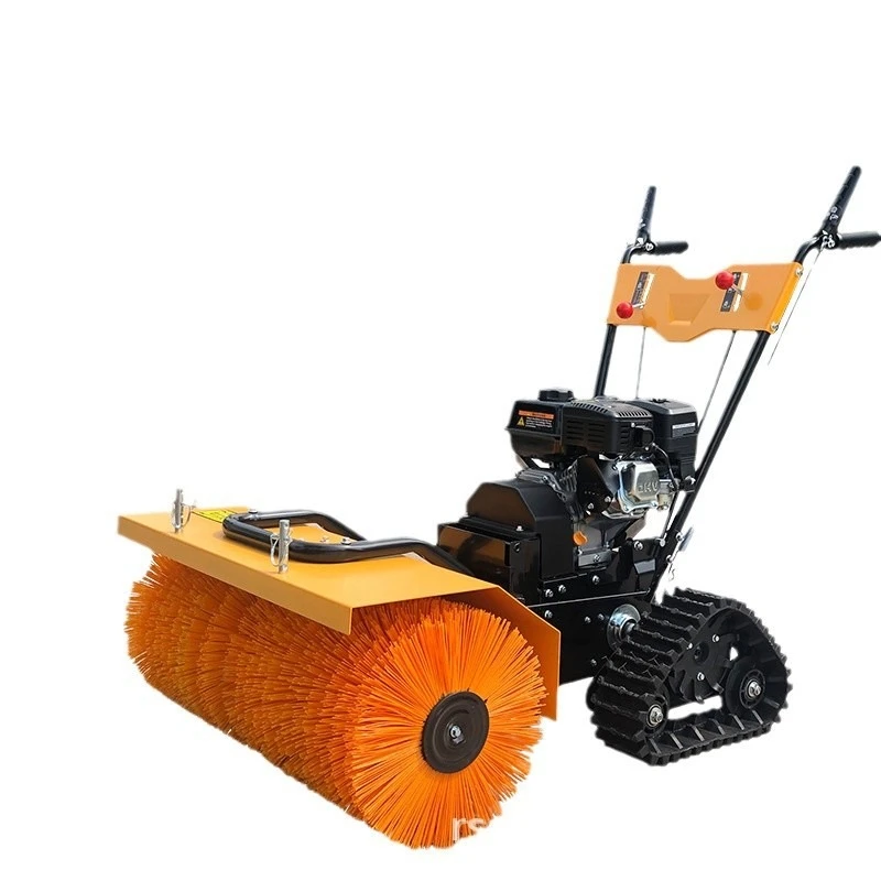 Hand push snow plow RS-SX80 electric start diesel snow plow property road snow plow