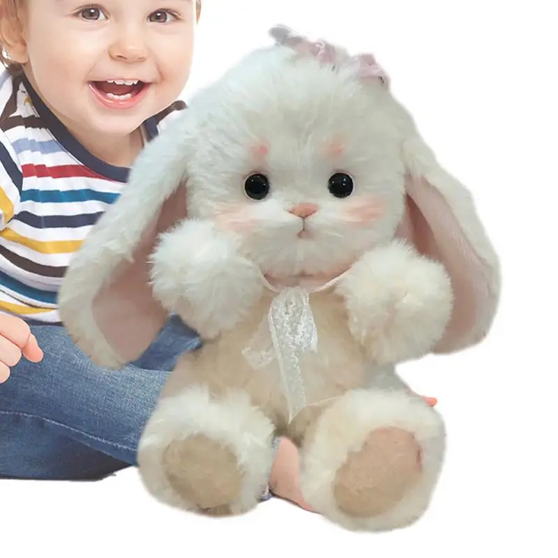 Bunny Rabbit Sewing Kit Frist Sewing Arts & Crafts Kits Posable Joints Plush Doll Sewing Arts & Crafts Kit Includes Manual &