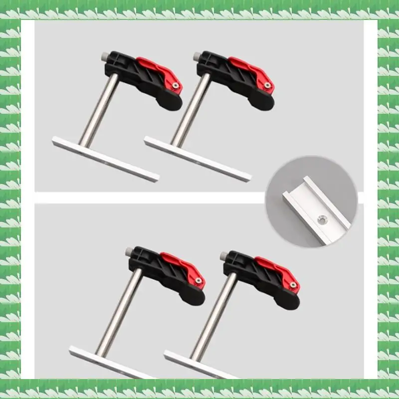 

ONCE Workbench Dog Holes Quick Acting Hold Down Clamp Adjustable Hold Down Clamp Press Quick Clamp For Chute Quick Presser