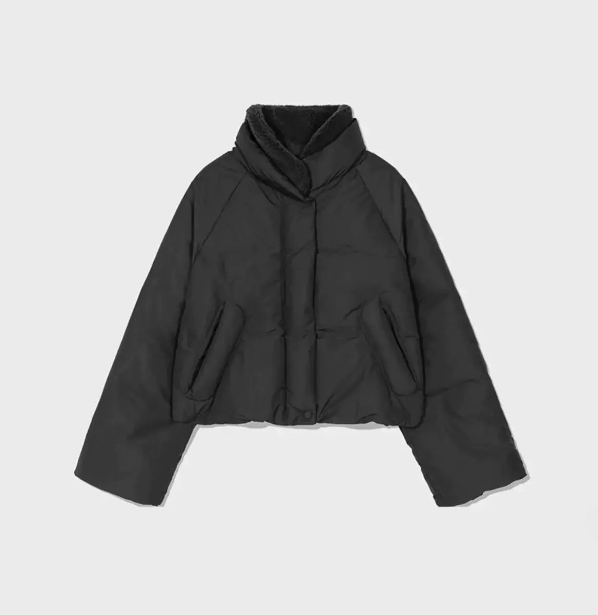 بسيطة ركاب Sle انفصال الفراء طوق ort down Jaet PREON شتاء جديد وصول دافئ سستة إغلاق لون نقي المرأة... #4