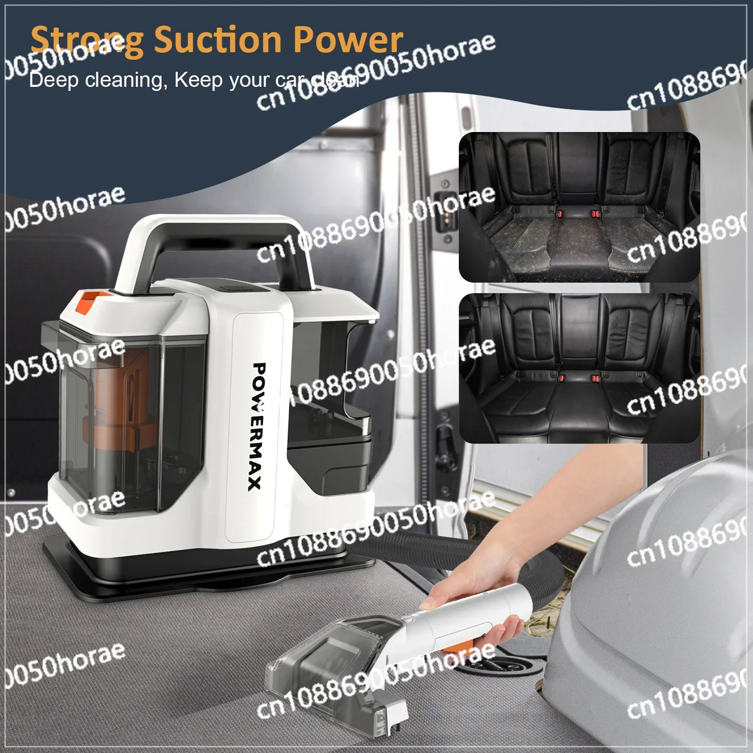 Spray suction integrated W05 household blanket curtain dual water tank cleaning machine