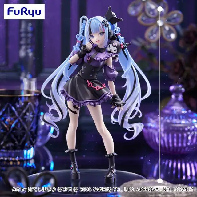 figurine-d'action-originale-judai-furyu-kuromi-vocaloid-hatsune-miku-triotryit-snow