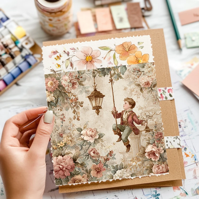 Бумага для оригами и скрапбукинга размером 6 x 6 дюймов (36 листов): прессы для сушеных цветов для скрапбукинга, оригами и ботанических поделок — художественный комплект