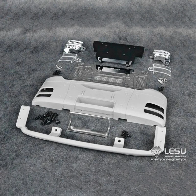 Chin bumper 1/14 truck toy TGX car shell metal Tamiya mud tractor accessories car LESU model CK-TGX