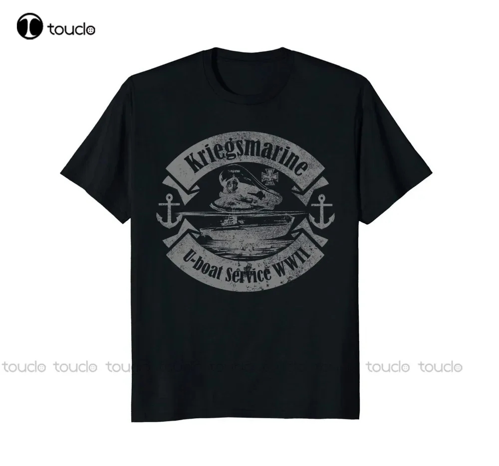 Ww2 German Submarine T Shirt - Kriegsmarine U-Boat Service Custom Tees Hoodies Unisex Fashion Tshirt Summer