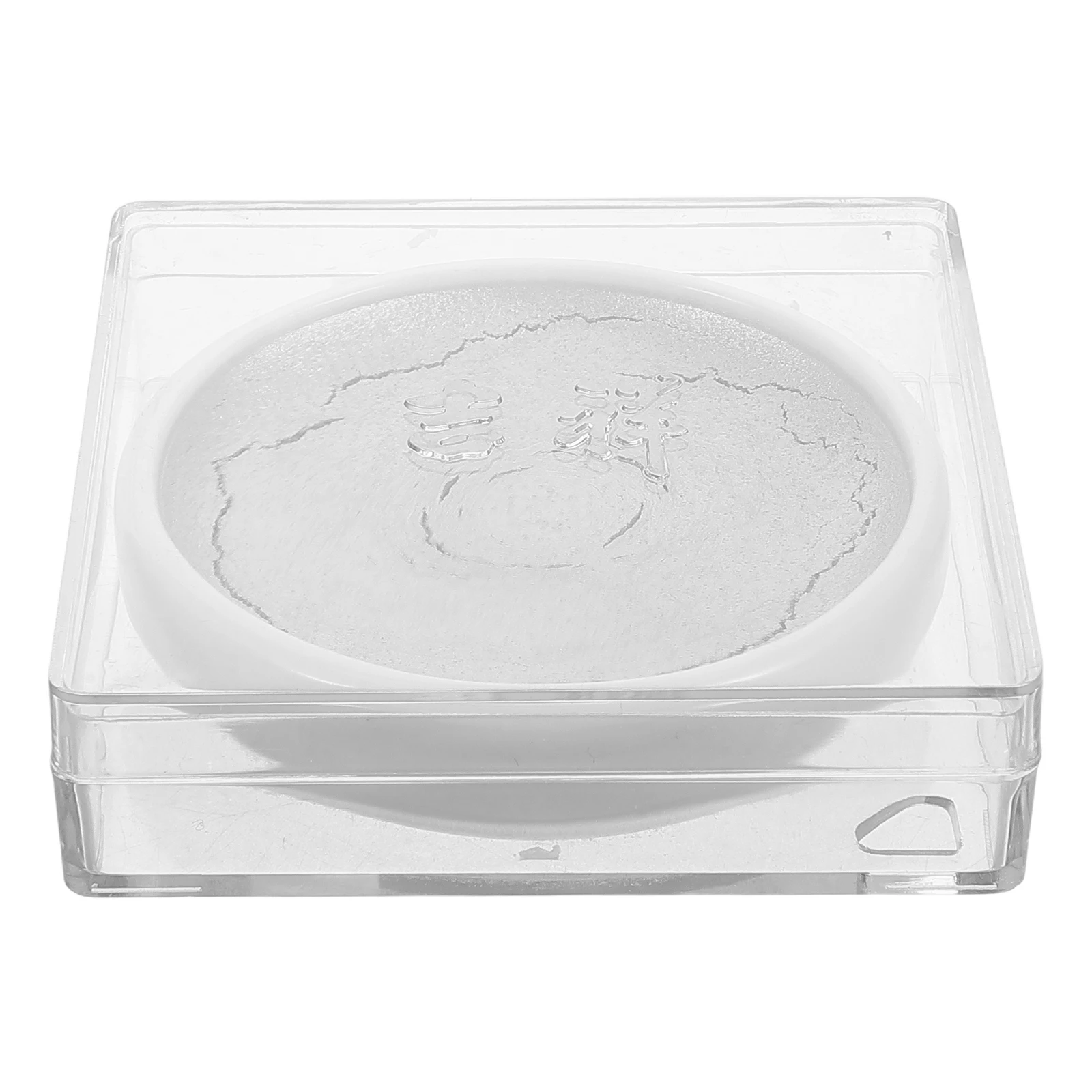 

Vibrant Colors Durable Ceramic Watercolor Palette For Artists Porcelain Paint Dish With Portable Design Chinese Ink Painting