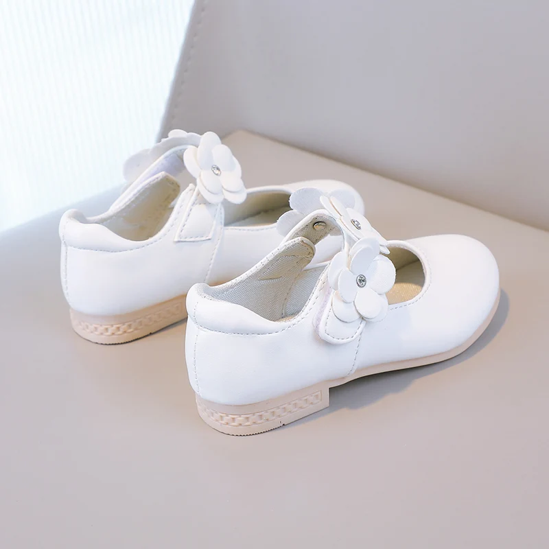 Herbst Mädchen Mary Jane Applikationen niedrigen Absatz schöne Kinder Prinzessin Schuh drei Farben spitzen Zehen atmungsaktiven Kinder Schuh 26-36 – Detail 15
