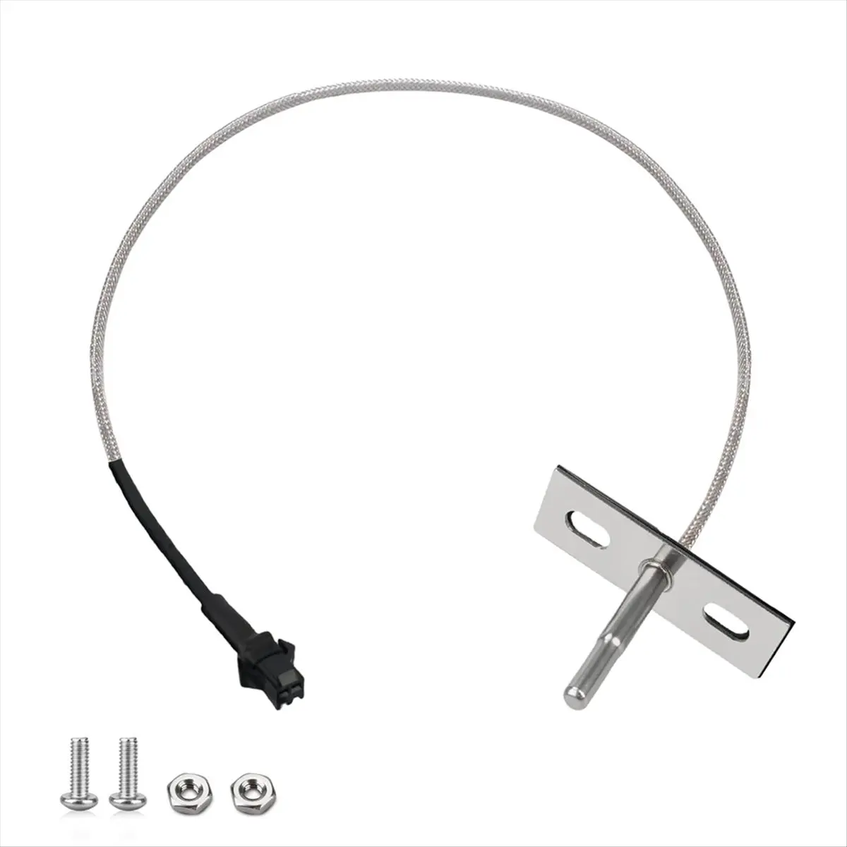 RTD Temperature Probe Sensor Replacement for Pit- 3/5/7 Series Temperature Probe Sensor Metal