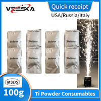 0 tax MSDS 1-200 bags Ti Powder Cold Spark Machine 600W Dmx 700W Cold Sparkular Firework Machine Cold Sparkler Ti Powder 100g ﻿