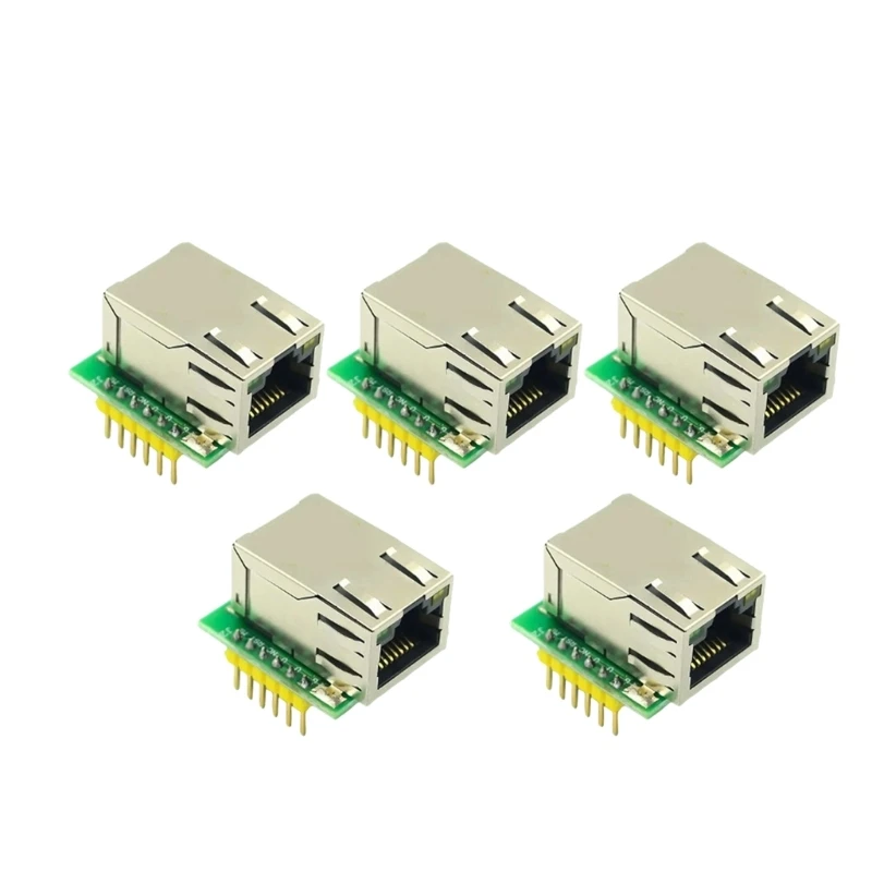 462D Industrial W5500 Ethernet Board Supports 10/100Mbps Speed SPI Communication Interfaces