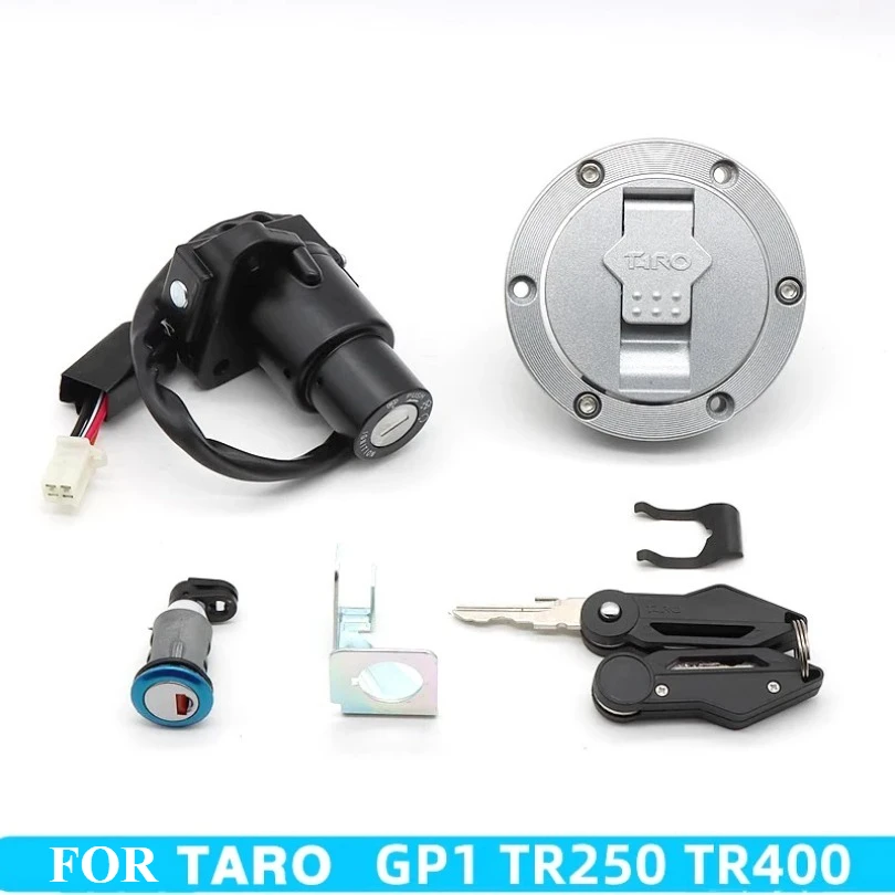 

Motorcycle Lgnition Switch Key Fuel Tank Lock Set For TARO GP1 GP2 TR400 TR250 TR200