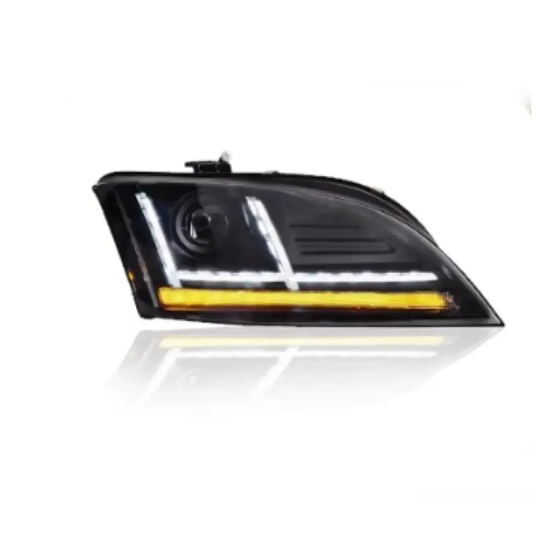 

LED headlight assembly For Audi A6L 05-12 modified LED xenon lamp lens Daytime Running light DRL Turn signal