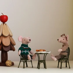 H-15Cm Changeable Outfit Cute Little Mouse for Bjd Ob11 Doll House