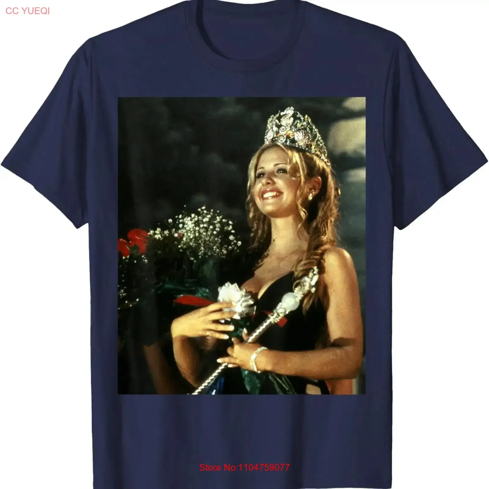 Helen Shivers Croaker Queen T Shirt vintage Washed Breathable Comfortable Versatile graphic homme streetwear designer clothes