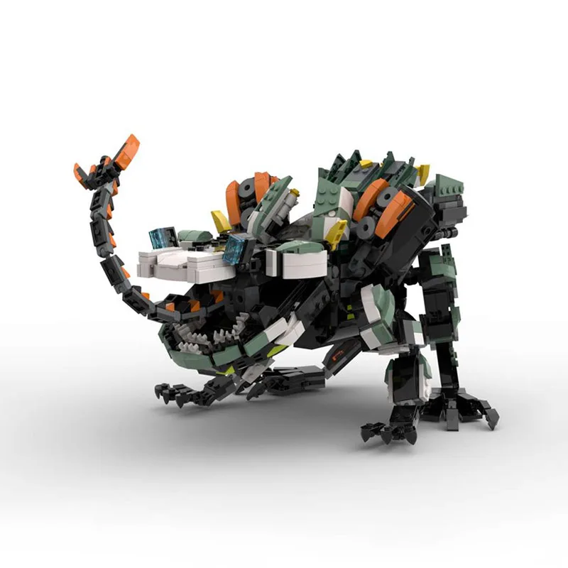 

1438pcs Moc Horizon Game Grazer Animals Building Blocks Kit Apex Bilegut Model Assembly Bricks Toys Children Birthday Gift
