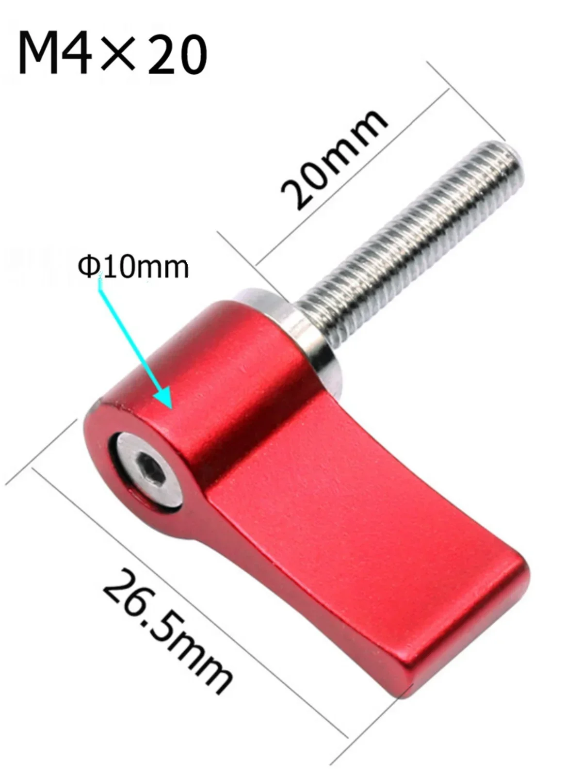 

L-shaped hand screw M4M5M6 camera screw 1/4