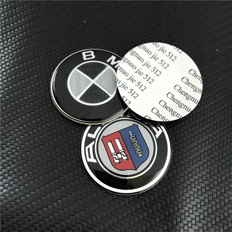 

For50 years steering wheel emblem 45mm badge sticker for BMW 1 3 5 6 7 series logo interior decoration accessories.