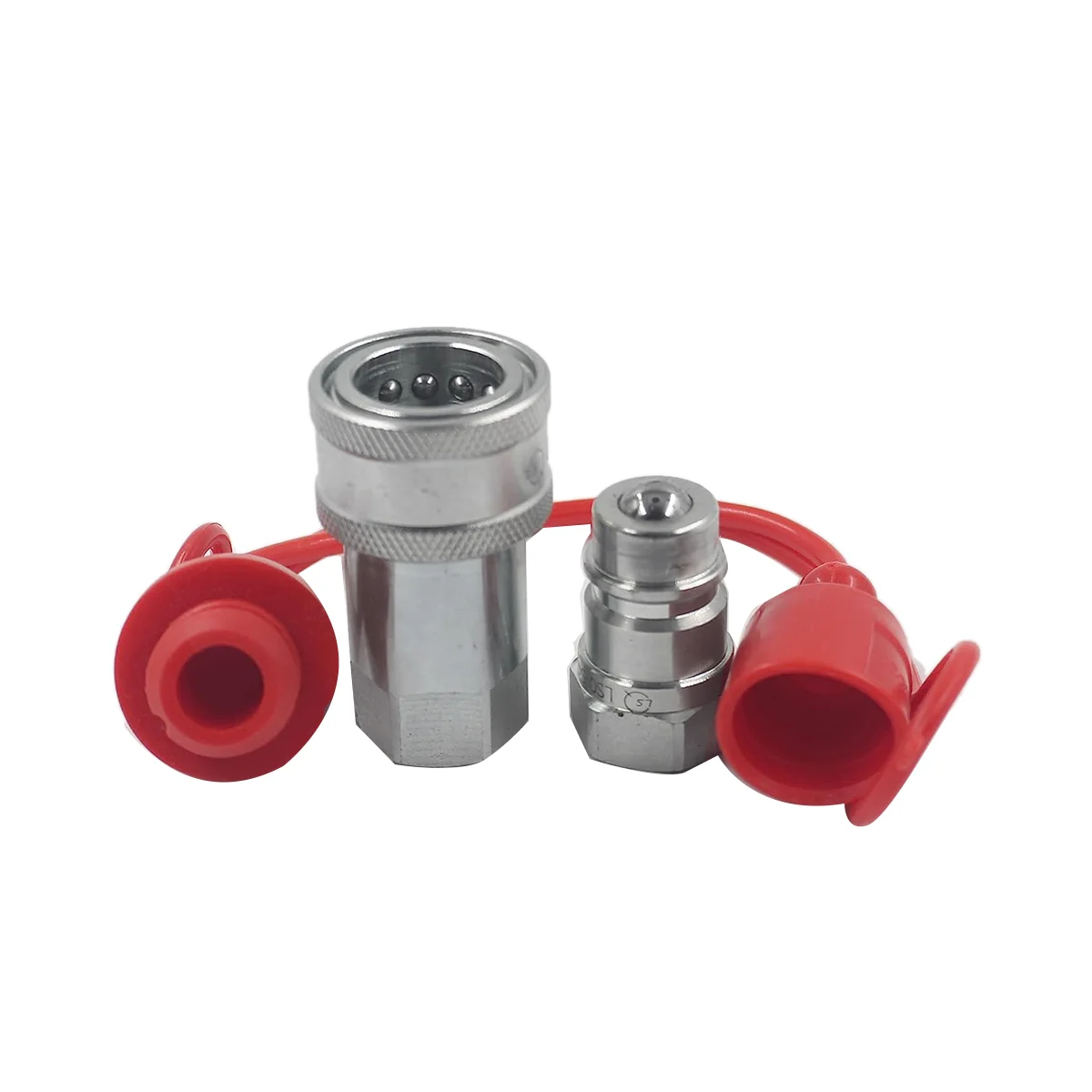 

LSQ-S4-04 1/2inch NPT ISO5675 Hydraulic Quick Connect Tractor Hydraulic Coupler Agricultural Quick Disconnect Coupling