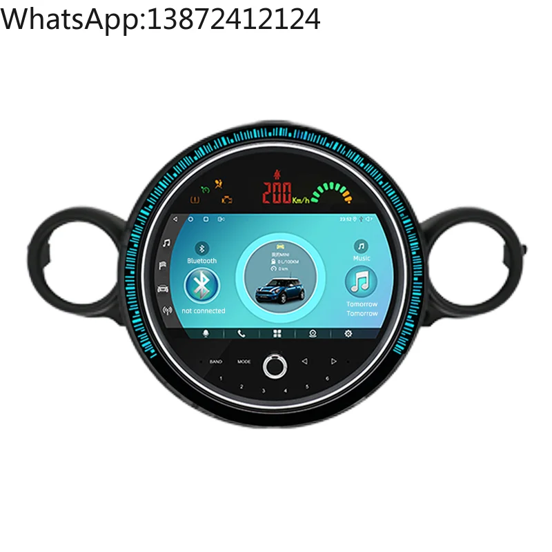 

9 Inch for BMW Mini Cooper R56 R57 R58 R60 2007-2016 Car Stereo for DVD Multimedia Player Android 13 GPS Navigation