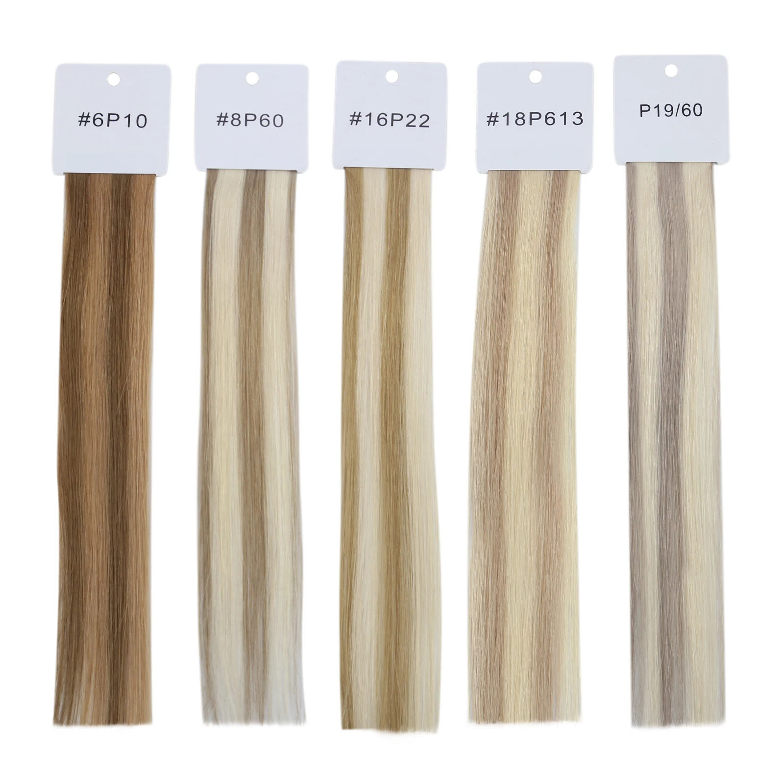 [NEW More colors] Ugeat Virgin Hair Color Rings For Human Hair Extensions And Salon Swatch Hair Rings