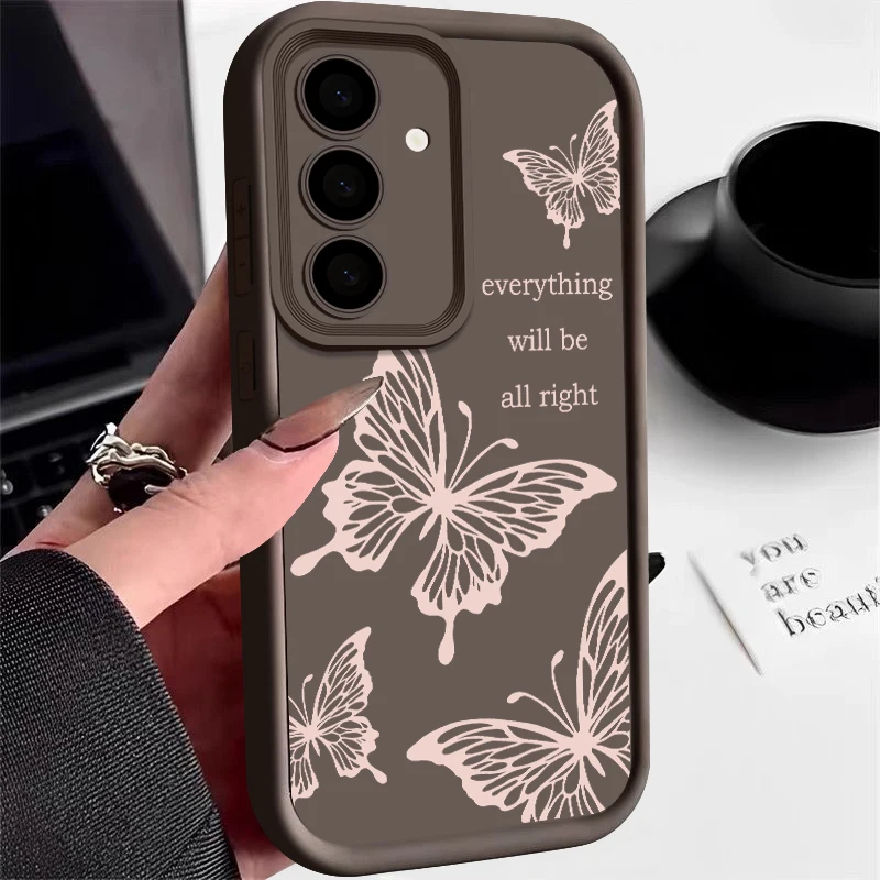 Schmetterlingshülle für Samsung Galaxy S26 S25 S24 Ultra Plus S24 S25 S26 FE A18 A57 A37 A56 A55 A27 A17 A15 A36 A26 A16 Weiche Hülle – Detail 9